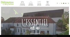 Desktop Screenshot of chateauroux-tourisme.com