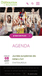 Mobile Screenshot of chateauroux-tourisme.com