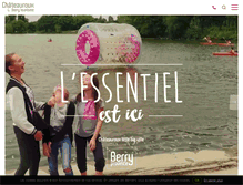 Tablet Screenshot of chateauroux-tourisme.com